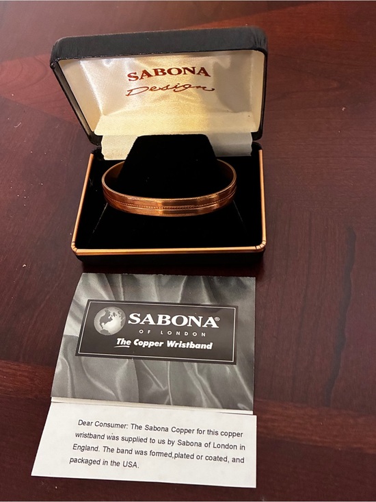 Sabona Jewelry - Sabona Copper Women’s Cuff Bracelet - Polished Copper
